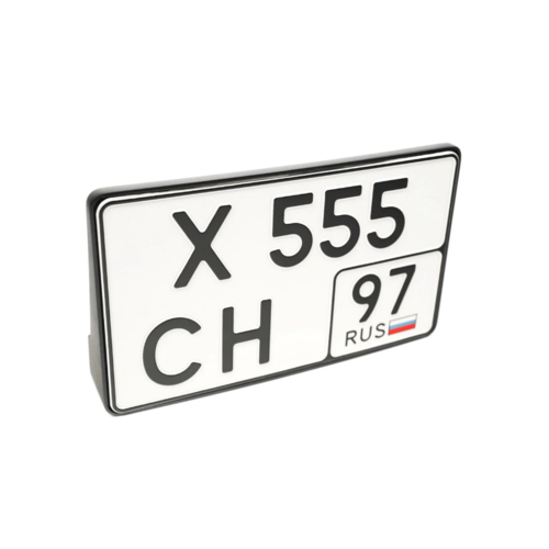 CFA Подиум под гос номер ТИП 1А для BMW M2/M3/M4 (G87/G80/G82)