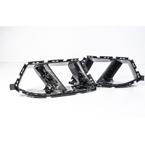 CFA Воздуховоды в бампер M Performance для BMW M3 sedan/Touring/M4 coupe/Cabrio (G80/G81/G82/G83) (кованый карбон)