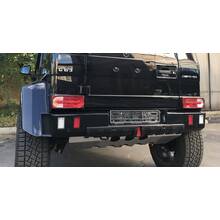 Brabus-style карбоновый задний бампер для Mercedes G63 (W463)