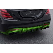 CF Art задний карбоновый диффузор с стоп-сигналом для Mercedes S63 W222 (2018+)