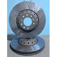 DBC Передние тормозные диски для Porsche Cayenne Turbo (958) (390x38mm) (2шт к-т)