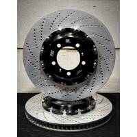 DBC передние 2-х составные тормозные диски для Porsche Panamera GTS (971) (390x38mm) (2шт к-т)