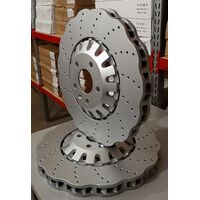 DBC Передние тормозные диски для Audi Q7/Q8/A4/A5/A6/A7/A8/Touareg mk3 (4m/b9/c8/d5) (375x36mm) (2шт к-т)