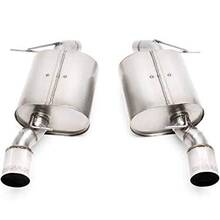Задняя часть выхлопа -- Хром нас. Dinan Stainless Exhaust для BMW 335i E90 Sedan 2007-2011