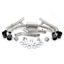 DINAN выхлопная система (задняя часть) для BMW X5M/X6M (F95/F96) (черные насадки)