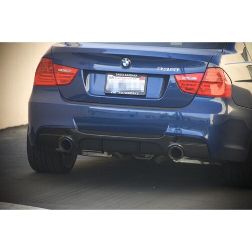 DUKE DYNAMICS Задний Диффузор Performance для BMW E90 sedan  325i/330i (FRP)