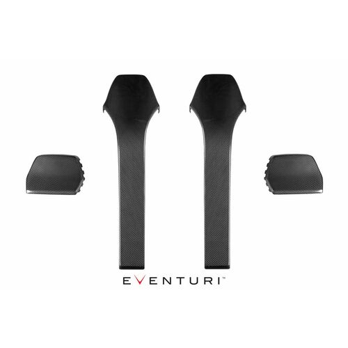 EVENTURI EVE-(F80/F82)M-CF-SBC BMW (F80/F82) M3/M4 - Black Carbon Seat Back Covers