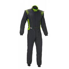 SPARCO Комбинезон (FIA) VICTORY RS-4 (Hocotex) (черный/флюор.зеленый, р-р 50)