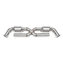 FABSPEED даунпайпы (X-pipe) со спорт. катализаторами для Porsche 911 Carrera 997.1 (05-08)