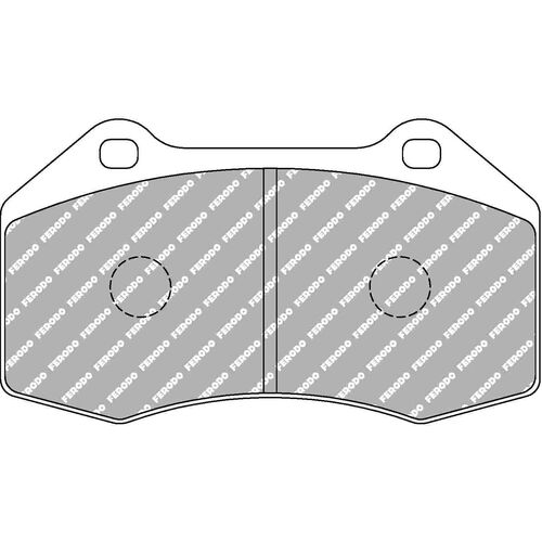 FERODO DS1.11  Колодки передние OPEL CORSA OPC (Nurburgring) / RENAULT CLIO III RS / MEGANE RS