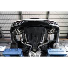Fi-Exhaust выхлопная система (средняя и задняя часть) для Mercedes S63 AMG (W222) Facelift