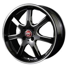 RAYS Литой диск SEBRING ITC SPORT NACHT 17X7J ET48 (5х100) (BLACK/SIDE EDGE MACHINING)