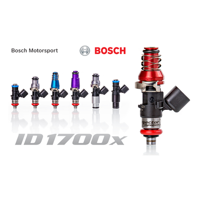 INJECTOR DYNAMIC 1700.60.14.14.4 ID1700x, for Audi/VW 1.8t, 14mm (purple) top set of 4
