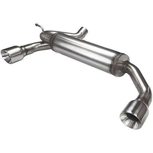 KOOKS 37006100 System 2 1/2"" Axleback Exhaust 2007+ Jeep Wrangler