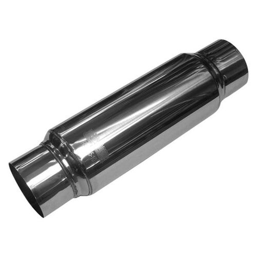 KOOKS R35-35-10 System 3 ?"" Round Muffler 10"" Long Polished (Stafford Spec Muffler) Universal