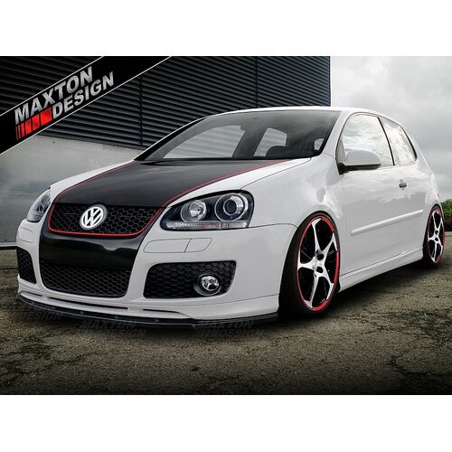 Maxton Design Передняя губа для VW Golf 5 GTi Votex Maxton Design Передняя губа для VW Golf 5 GTi Votex