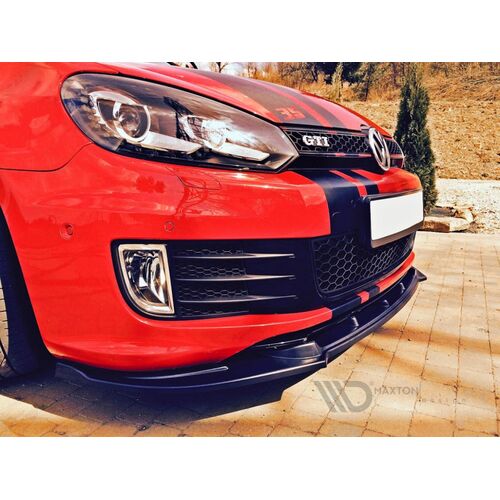 Maxton Design Передняя губа для VW Golf 6 GTi 35TH Maxton Design Передняя губа для VW Golf 6 GTi 35TH