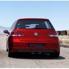 Maxton Design Задний диффузор для VW Golf 6 - Look VW Golf 5 R32