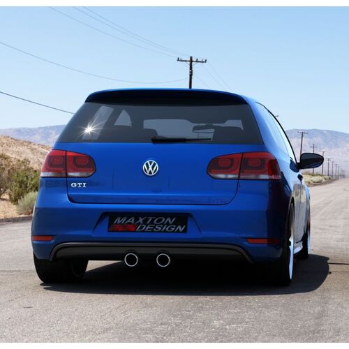 Maxton Design Задний диффузор для VW Golf 6 GTi - Look VW Golf 5 R32 Maxton Design Задний диффузор для VW Golf 6 GTi - Look VW Golf 5 R32