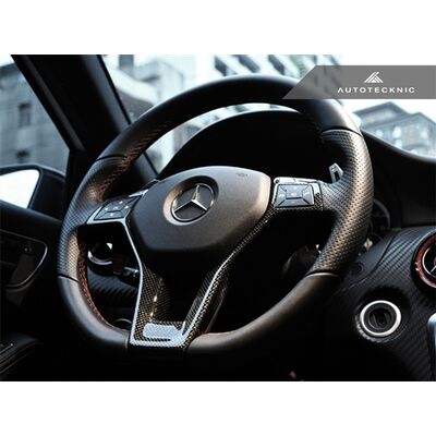 AutoTecknic карбоновая вставка в руль для Mercedes W218/ W204/ W212/ X204/E207