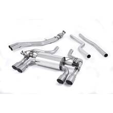 MILLTEK выхлопная система (средняя и задняя часть) Quad 90mm GT90 BMW 2 Series F87 M2 Coupe