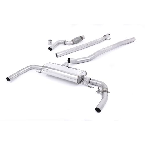 MILLTEK выхлопная система (без резонатора) для Mercedes CLA45 AMG 2.0 Turbo