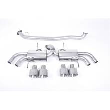 MILLTEK Secondary выхлопная система (средняя и задняя часть) Quad 127mm GT127 Nissan GTR R35
