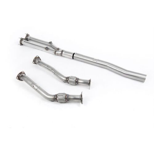 MILLTEK SSXVW174 Cat Replacement Pipe Volkswagen Golf MK5 R32 3.2 V6