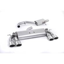 MILLTEK Выхлопная система с резонатором для VW Golf 7R