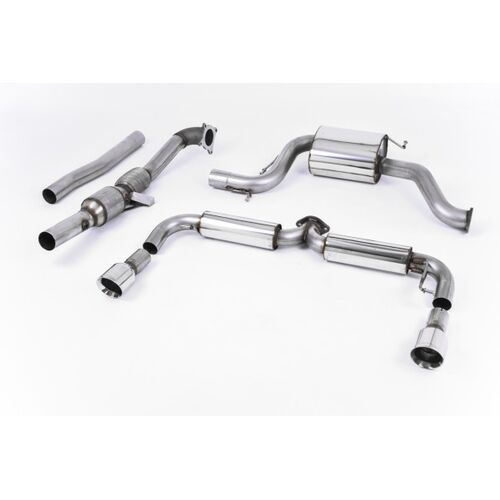 MILLTEK SSXVW178 Turbo-back including Hi-Flow Sports Cat Volkswagen Golf Mk6 GTi Edition 35