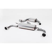 MILLTEK SSXVW114 выхлопная система (средняя и задняя часть) Dual 100mm GT100 Volkswagen Golf Mk6 GTi 2.0 TSI 210PS