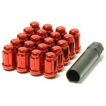 MUTEKI 41886R комплект колесных гаек  12x1.5 Red Close End