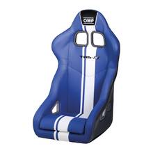 OMP HA744EBW Креслосиденье FIA TRS-E PLUS, синийбелый