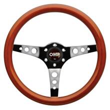 OMP OD2023LE Руль MUGELLO, дерево, диам. 350 мм, вылет 00мм