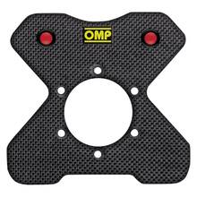 OMP OD2026 Пластина для доп. кнопок на руль, карбон
