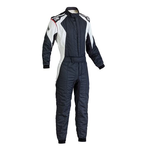 OMP IA0185407660 Комбинезон для автоспорта FIRST EVO, FIA, черныйбелый, р-р 60 OMP IA0185407660 Комбинезон для автоспорта FIRST EVO, FIA, черныйбелый, р-р 60