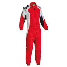 OMP IA0185406342 Комбинезон для автоспорта FIRST EVO, FIA, красныйбелый, р-р 42