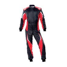 OMP Комбинезон TECNICA EVO омологация FIA 8856-2018  черный/красный р-р 54