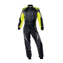 OMP Комбинезон TECNICA EVO омологация FIA 8856-2018  черный/желтый р-р 44