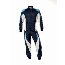 OMP Комбинезон TECNICA EVO омологация FIA 8856-2018  синий/голубой р-р 44