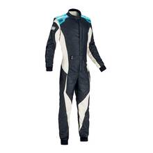 OMP IA0184404346 Комбинезон FIA TECNICA EVO, синийбелый, р-р 46