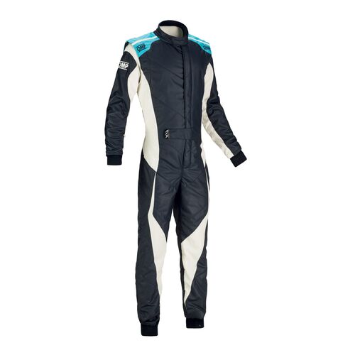 OMP IA0184404352 Комбинезон FIA TECNICA EVO, синийбелый, р-р 52