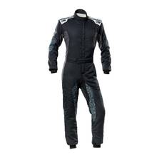 OMP Комбинезон TECNICA HYBRID омологация FIA 8856-2018 черный/серебро р-р44