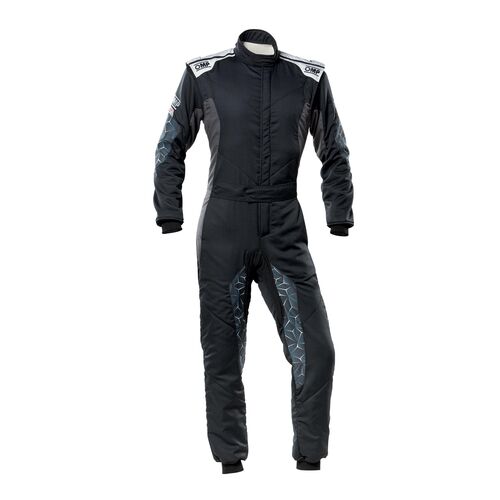 OMP Комбинезон TECNICA HYBRID омологация FIA 8856-2018 черный/серебро р-р50 OMP Комбинезон TECNICA HYBRID омологация FIA 8856-2018 черный/серебро р-р50