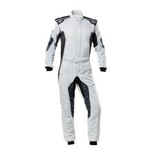 OMP Комбинезон TECNICA HYBRID омологация FIA 8856-2018 серебро/черный р-р44