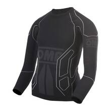 OMP KK030230711012Y Футболка для картинга KS YOUTH TOP, чёрный, для детей 10-12 лет
