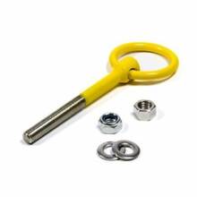 OMP EB571 Буксировочный крюк FIA TOW HOOK, желтый, сталь, диам.50мм