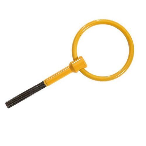 OMP EB576 Буксировочный крюк FIA TOW HOOK, желтый, сталь, диам.80мм
