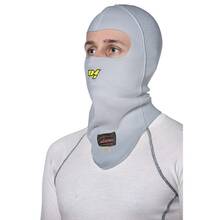P1 RACEWEAR Подшлемник,балаклава для автоспорта, FIA, серебристый, один размер