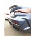 Parsan задний карбоновый диффузор для BMW 4-series G22/G23 (штампованный карбон)